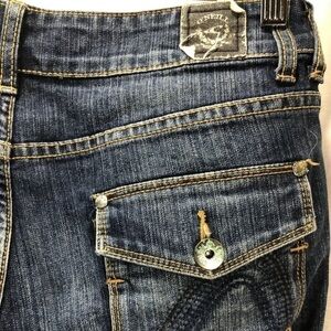 4/$35 O’Neill Brand Denim Dark Wash Flare Stretch